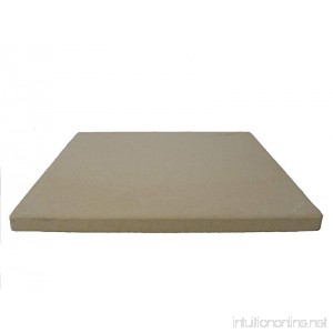 12 X 12 X 1.5 Square Industrial Thick Pizza Stone - B009G3R55A